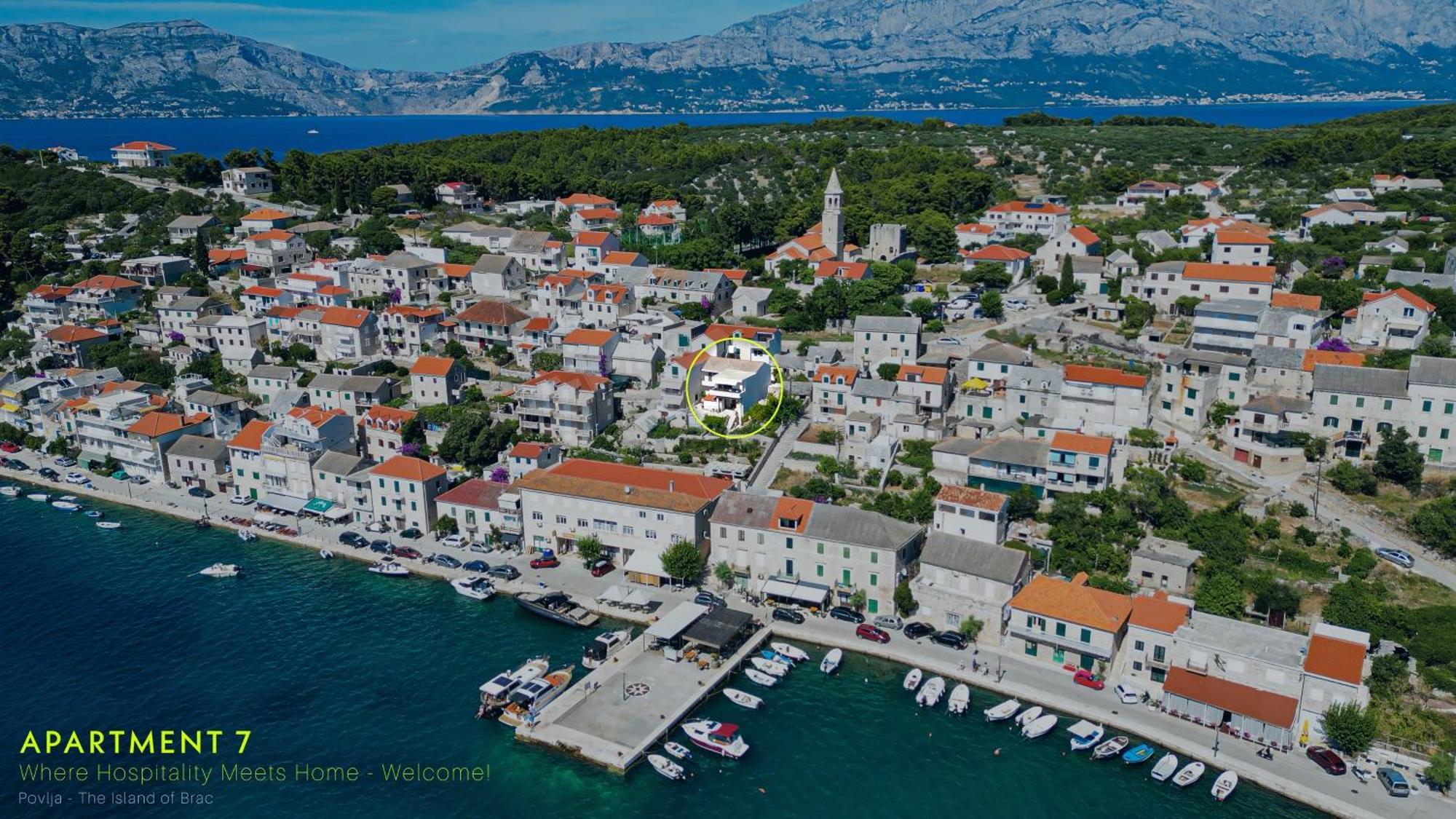 Apartman 7 Povlja  Buitenkant foto